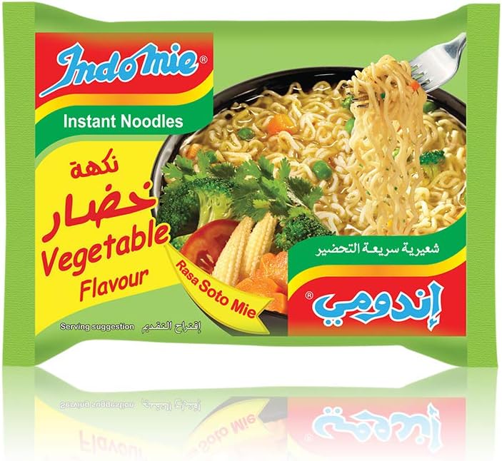 Indomie Vegetable Noodles 5x75g Saudi Made Pakistan – By Baqala