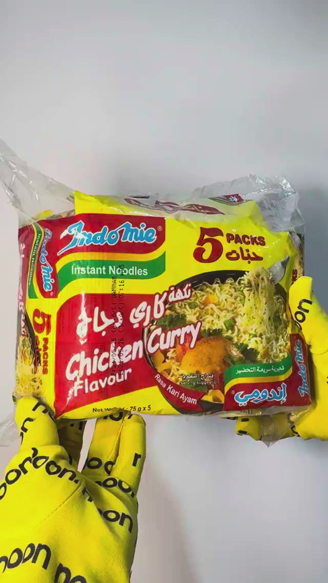 Indomie Chicken Curry Noodles 5x75g Saudi Made Pakistan – By Baqala